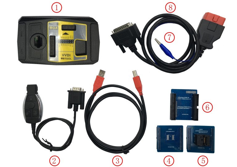 VVDI MB BGA TOOL package