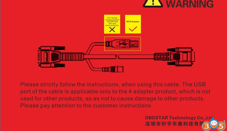 obdstar-x300-dp-usb-connector-warning