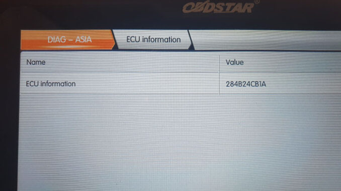 Obdstar Nissan Qashqai 2015 Bcm