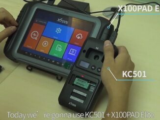 Want To Read Car Key's Remote Frequency, Transponder ID And Chip Type Accurately And Easily Just Use KC501 & X100PAD Elite(1)