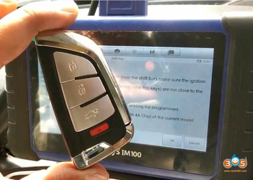 Jeep Compass Smart Key Programming with Autel IM508 Car Key