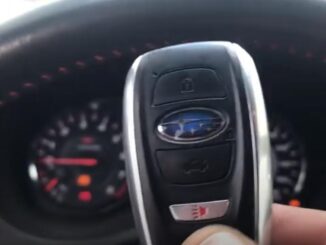 Autel Im608 Subaru Wrx 2018 Key 1
