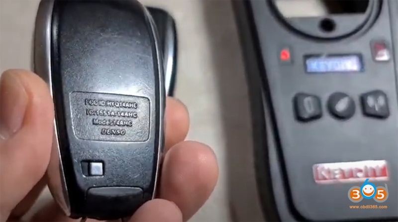Unlock Subaru Smart Key 1