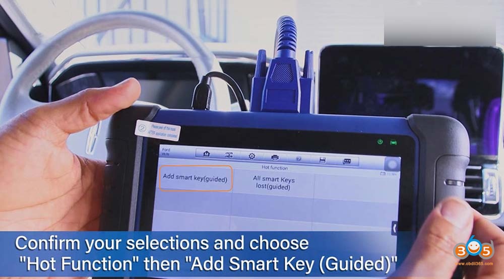 Autel Maxiim Im508 2021 Lincoln Navigator Smart Keys Add 09