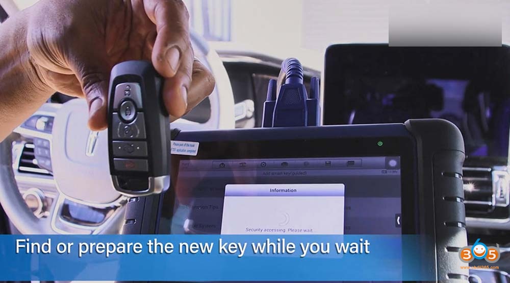 Autel Maxiim Im508 2021 Lincoln Navigator Smart Keys Add 11