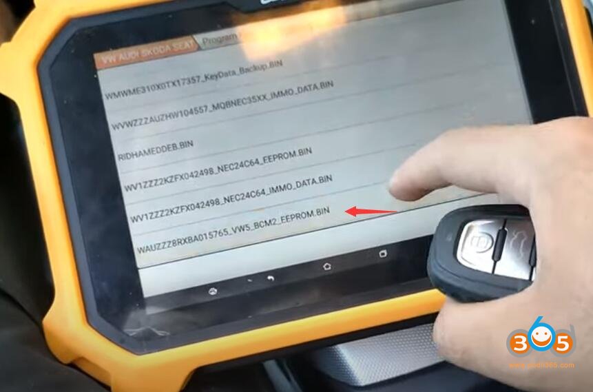 Obdstar X300 Dp Plus Audi Q5 Add Key 11