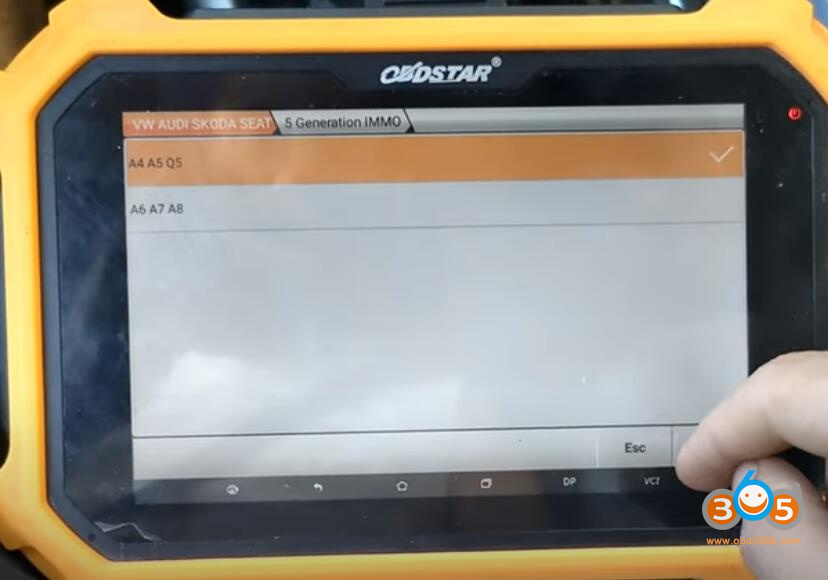 Obdstar X300 Dp Plus Audi Q5 Add Key 5