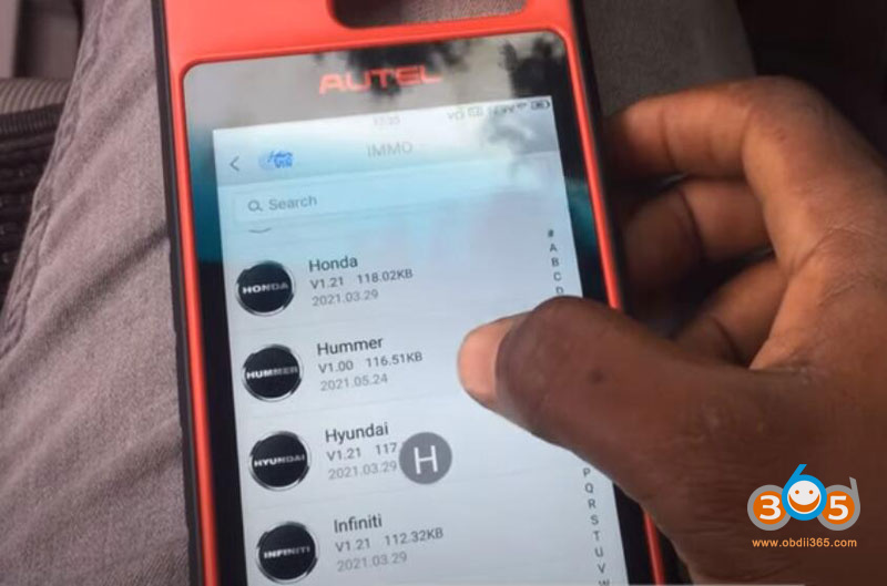 Autel Km100 Hyundai Elantra 2017 Pin Code 1