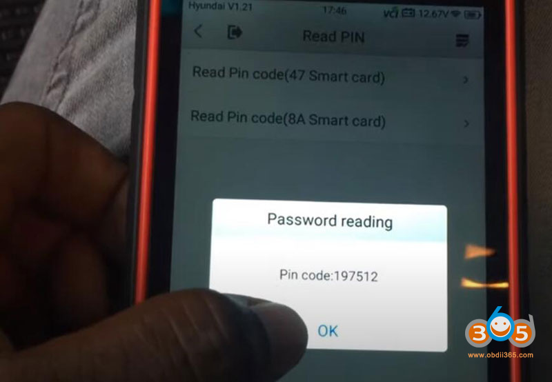 Autel Km100 Hyundai Elantra 2017 Pin Code 10