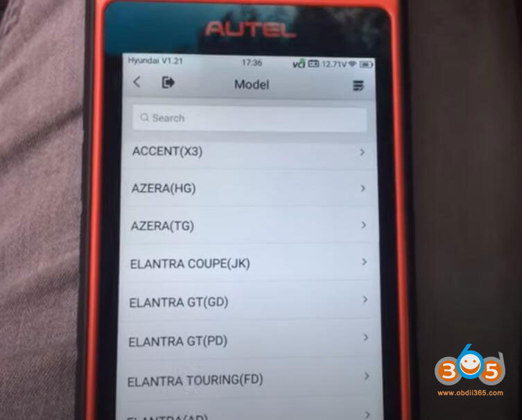 Autel Km100 Hyundai Elantra 2017 Pin Code 3