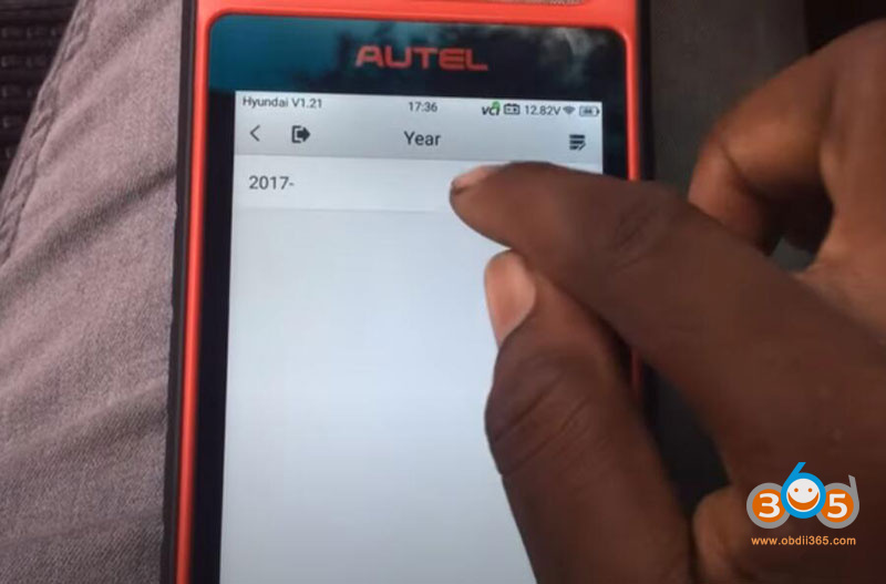 Autel Km100 Hyundai Elantra 2017 Pin Code 4