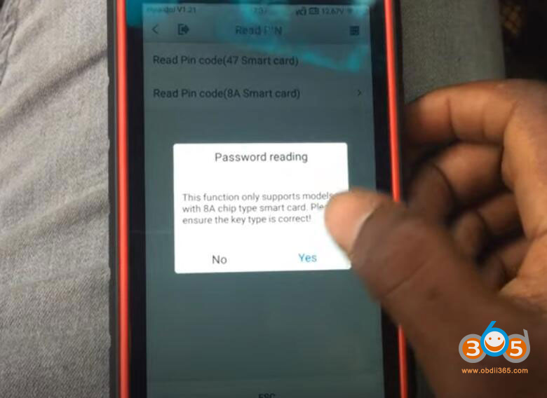 Autel Km100 Hyundai Elantra 2017 Pin Code 8