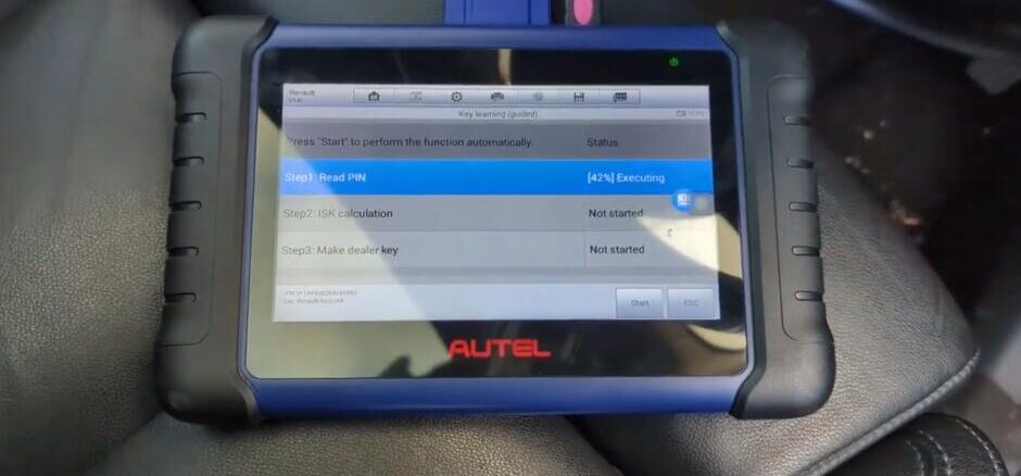 Autel Im508 Renault Kadjar 2019 Akl 1