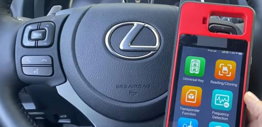 2023 Lexus IS300 All Keys Lost With Autel KM100 1