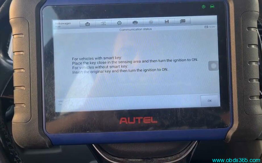Autel Im508 Vw Golf 7 Mqb 5