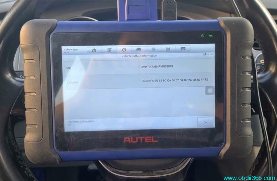 Autel Im508 Vw Golf 7 Mqb 6