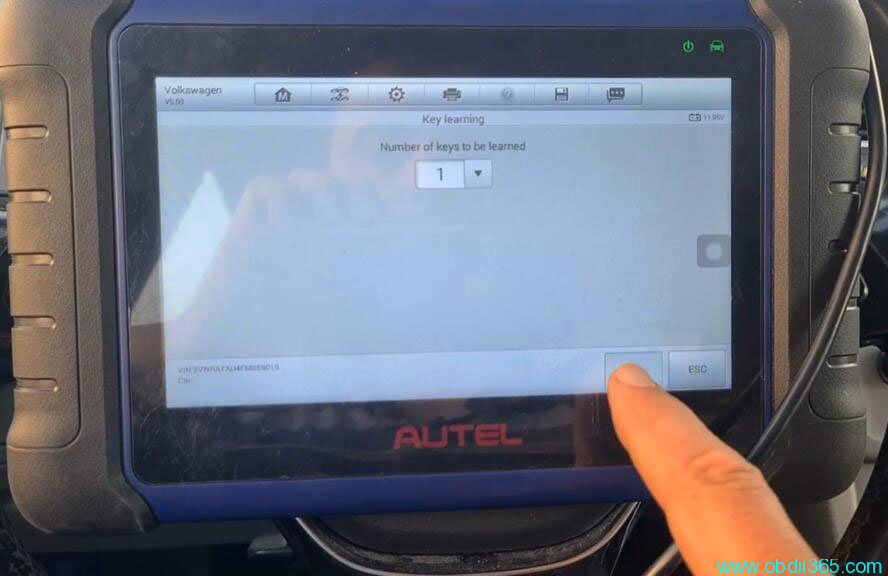 Autel Im508 Vw Golf 7 Mqb 7