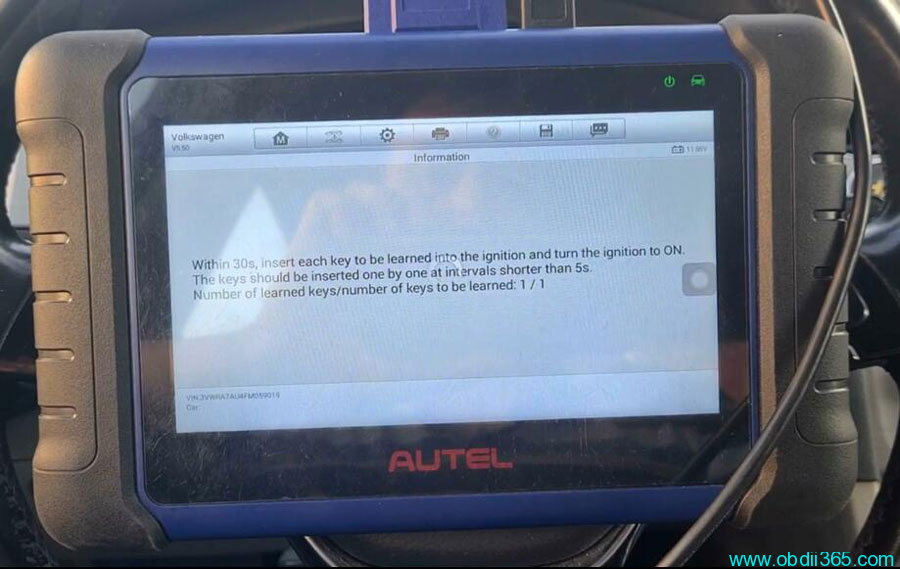 Autel Im508 Vw Golf 7 Mqb 9