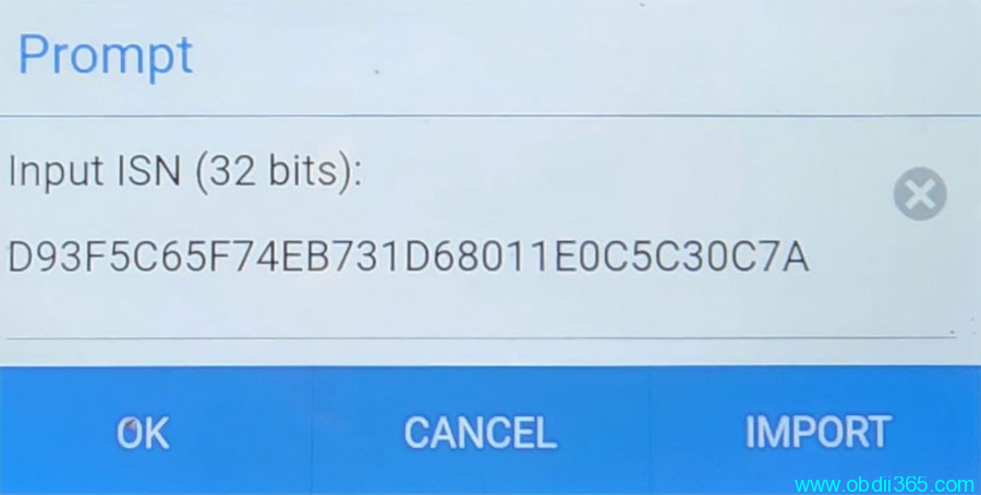 Yanhua Mini Acdp 2016 BMW X3 (N20) 15