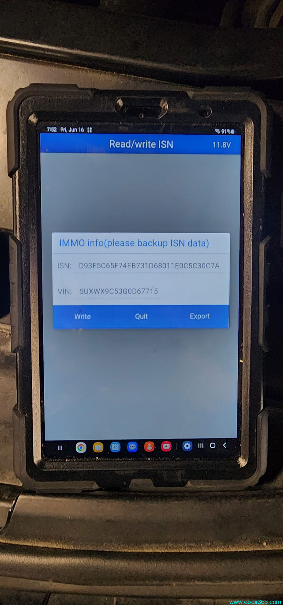 Yanhua Mini Acdp 2016 BMW X3 (N20) 7