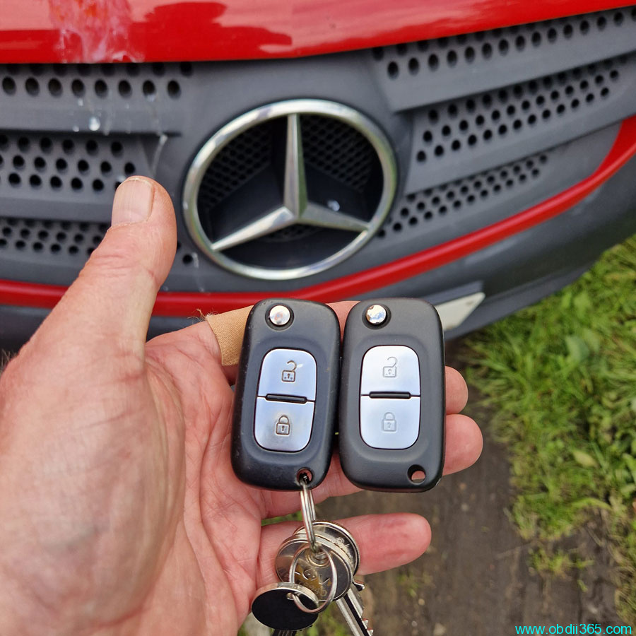 Mercedes Citan 2016 Add Key With Autel Im508 1