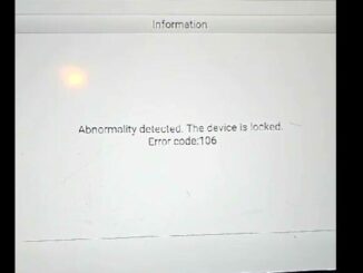 Autel Im608 Ii Abnormality Detected Device Locked 6