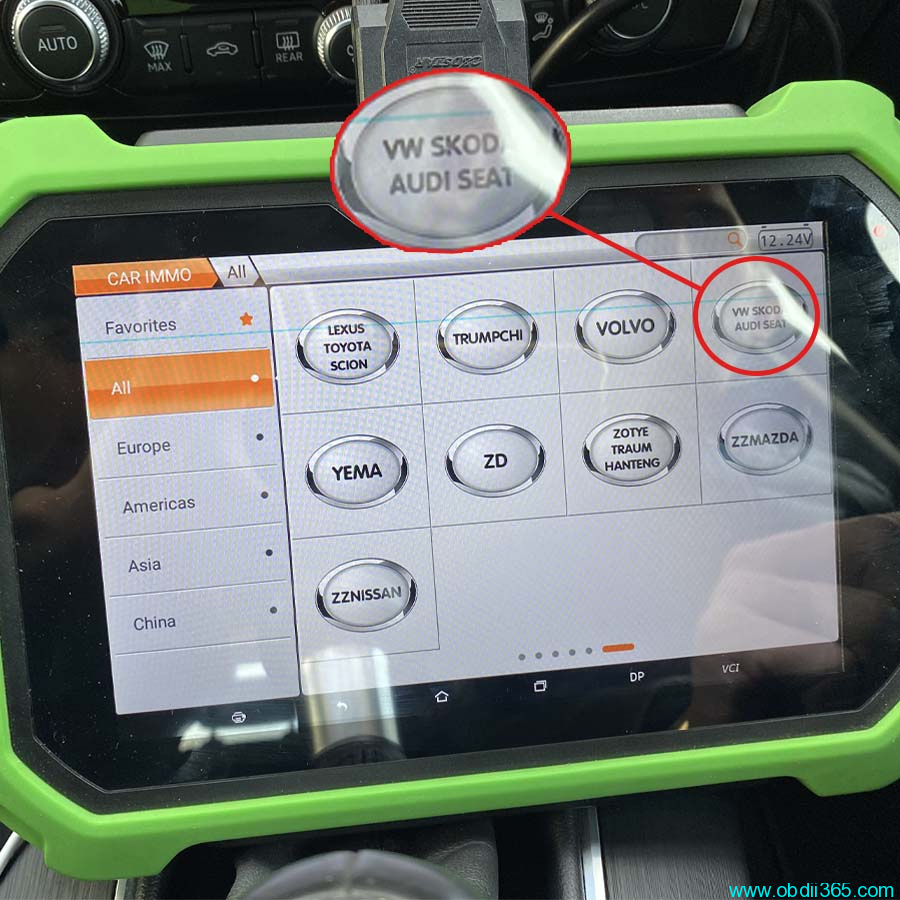 Program Audi A3 Mqb 2013 Key 6