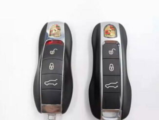 Porsche Old New Vs New Key