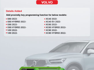 Obdstar Volvo Immo Update 1
