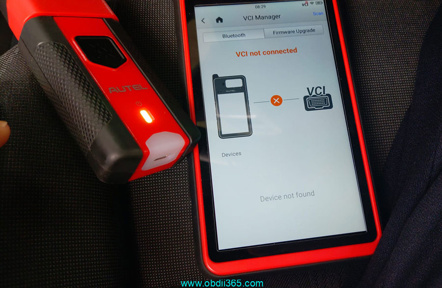Autel Km100 Vci200 Device Not Found