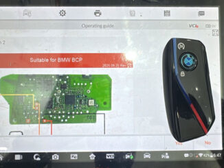 Autel Im608 Add Key Bmw X1 2024 Bdc3 3