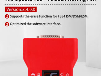 CGDI MB Benz FBS4 ISM DSM Virgin