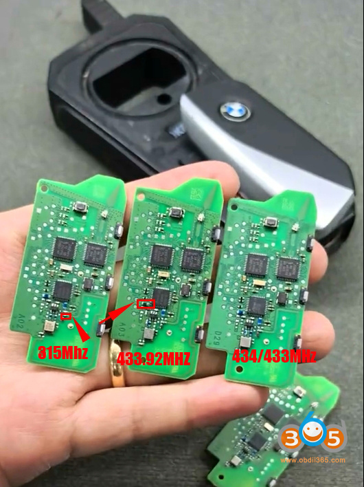 BMW U Chassis BCP Key Frequency 2