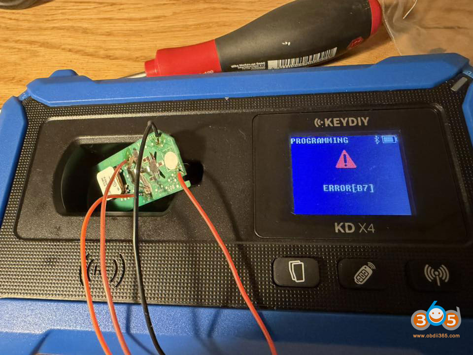 Keydiy Kd X4 Bmw Bdc3 Error B7