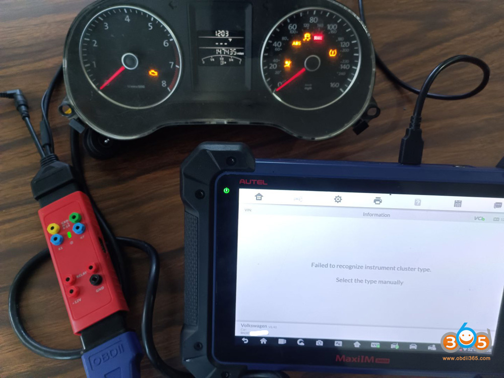 SVG149 Cable With Autel IM608 Gbox 3