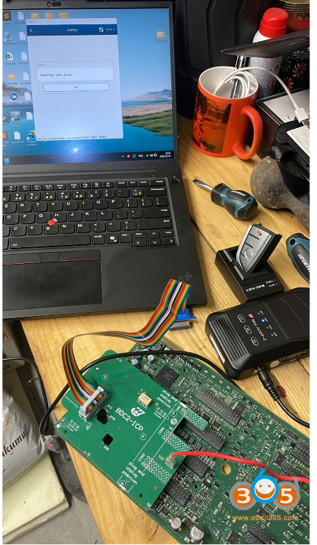Yanhua Acdp Bmw Bdc2 Read Key Info Error 1
