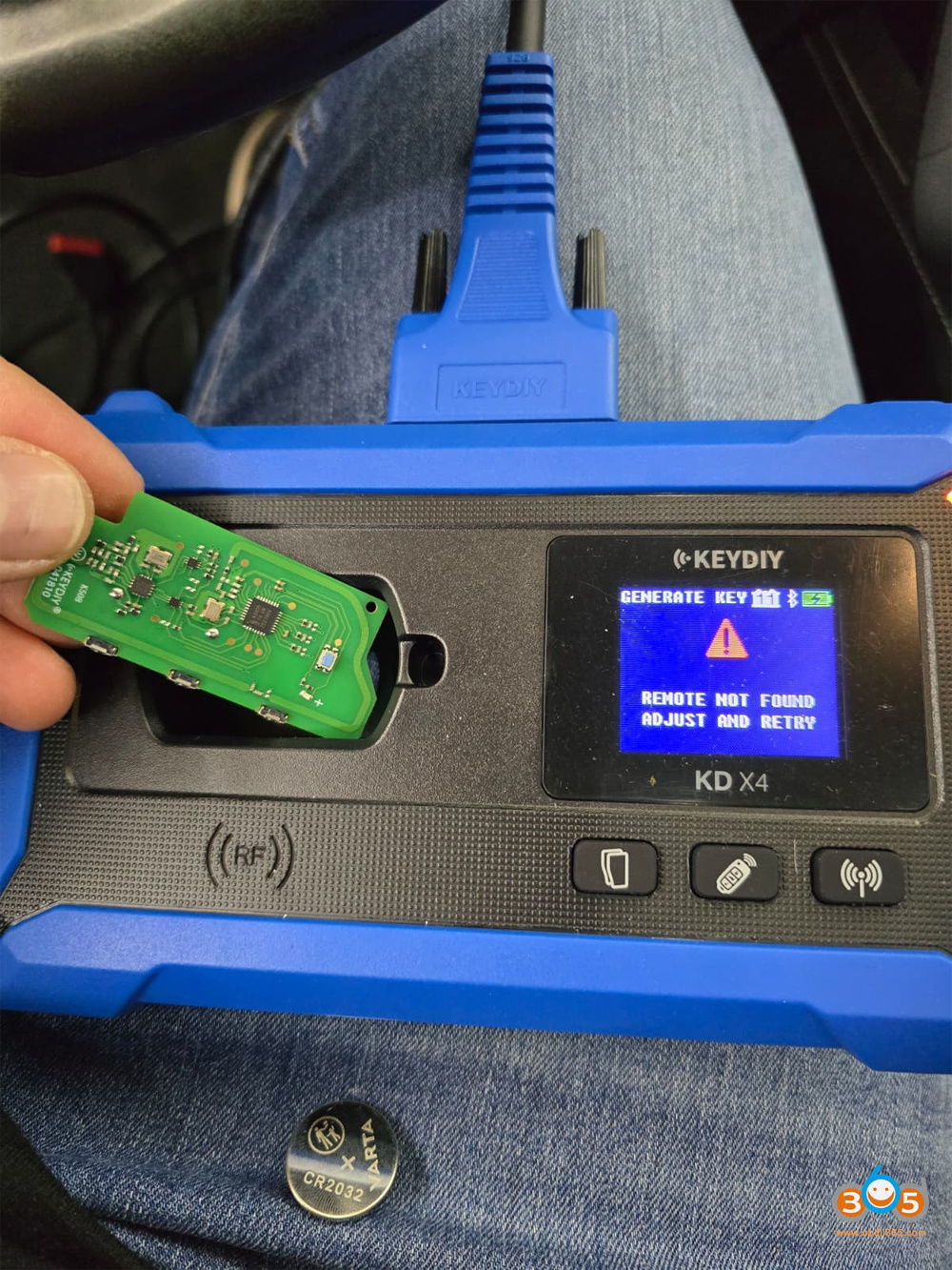Keydiy KD X4 FGB57 Remote Not Found 1