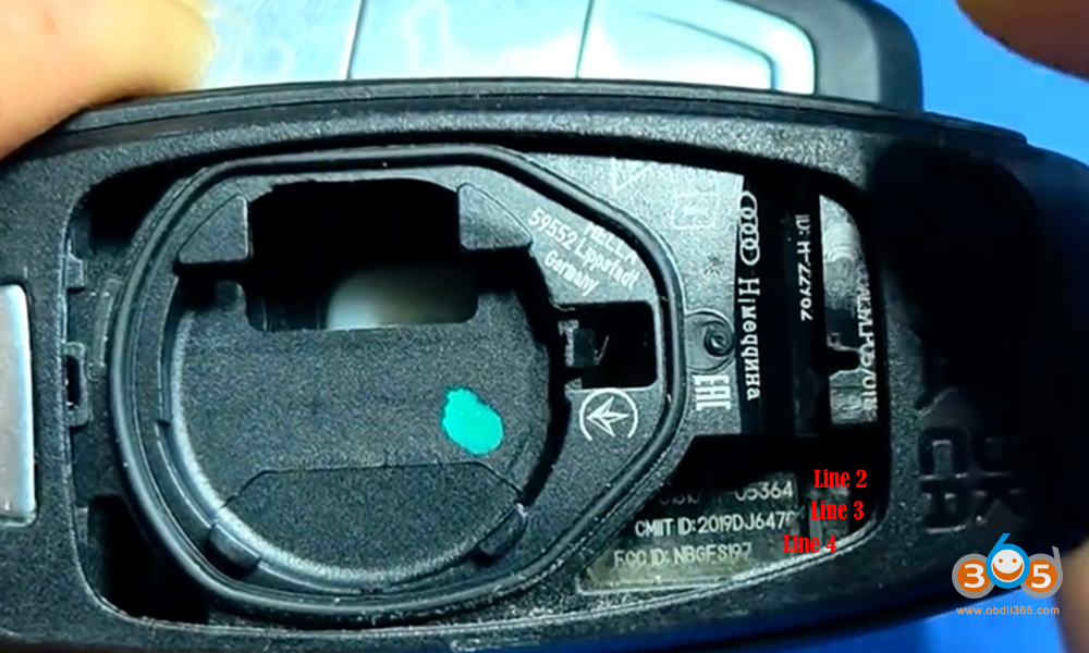 How To Tell Audi 5c 5d Key 4