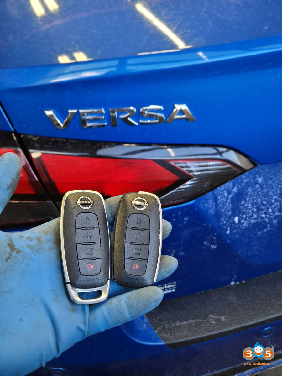 Autel Im608 2023 Nissan Versa Smart Key 1