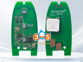Keydiy FGB08 5D Key