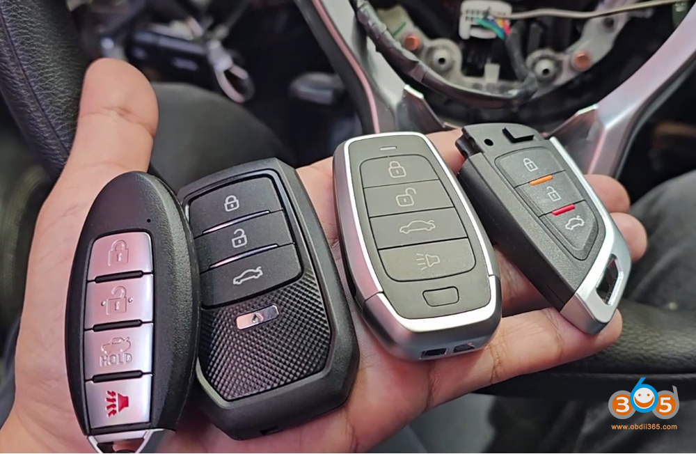 Xhorse XS Vs XM38 Vs Autel IKey Vs Aftermarket Key For Nissan Kicks Proximity