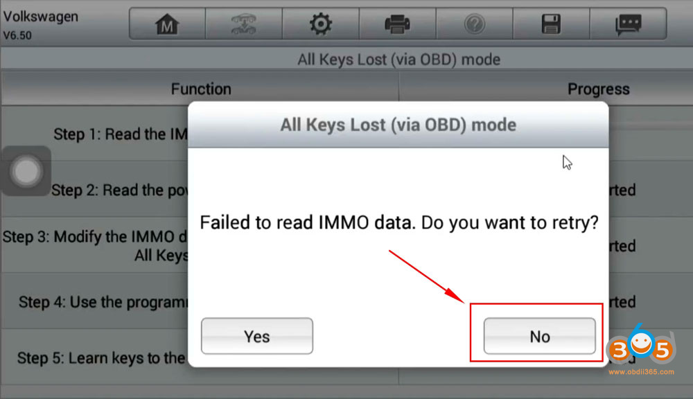Autel Im508 Read PCR21 Ecu Cs Pin 17