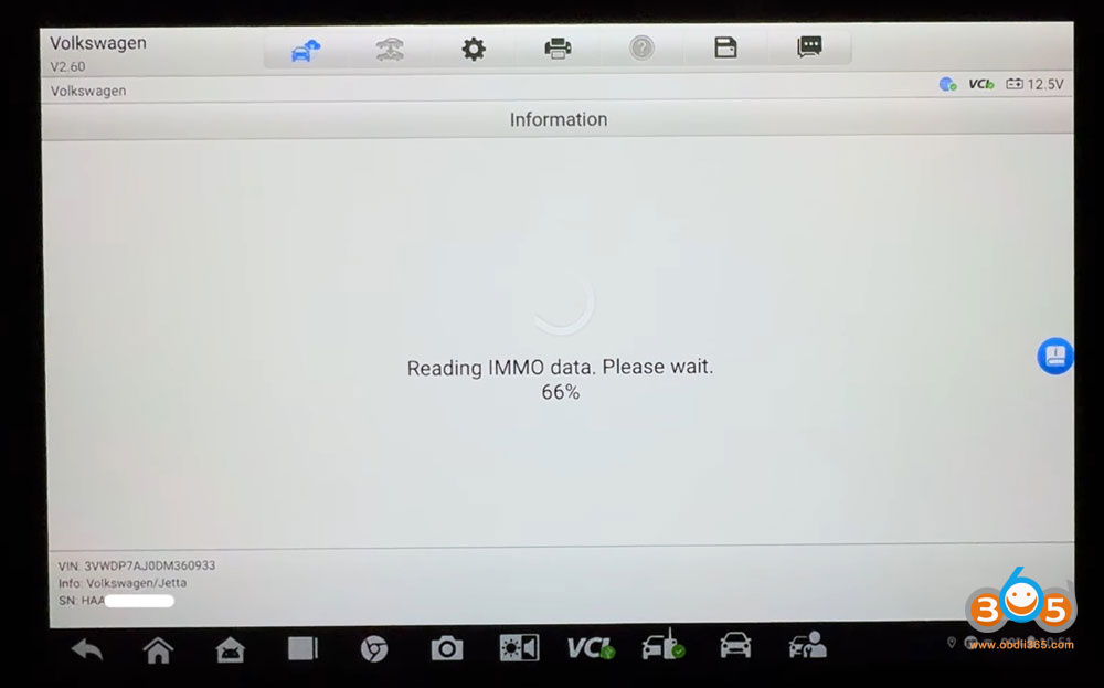 Autel Im608 2013 Jetta Akl With Godiag 14