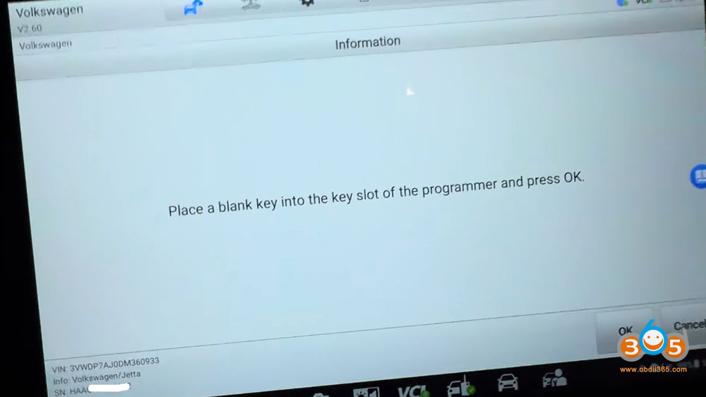 Autel Im608 2013 Jetta Akl With Godiag 17