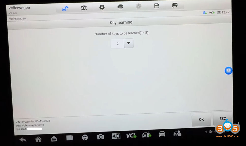 Autel Im608 2013 Jetta Akl With Godiag 19