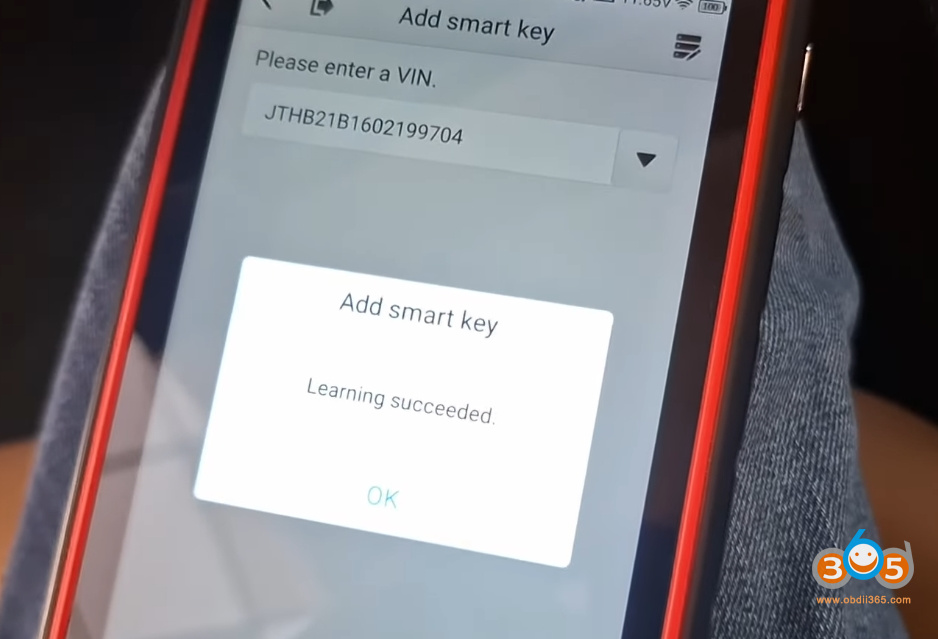 Autel Km100 Lexus Es300h 15