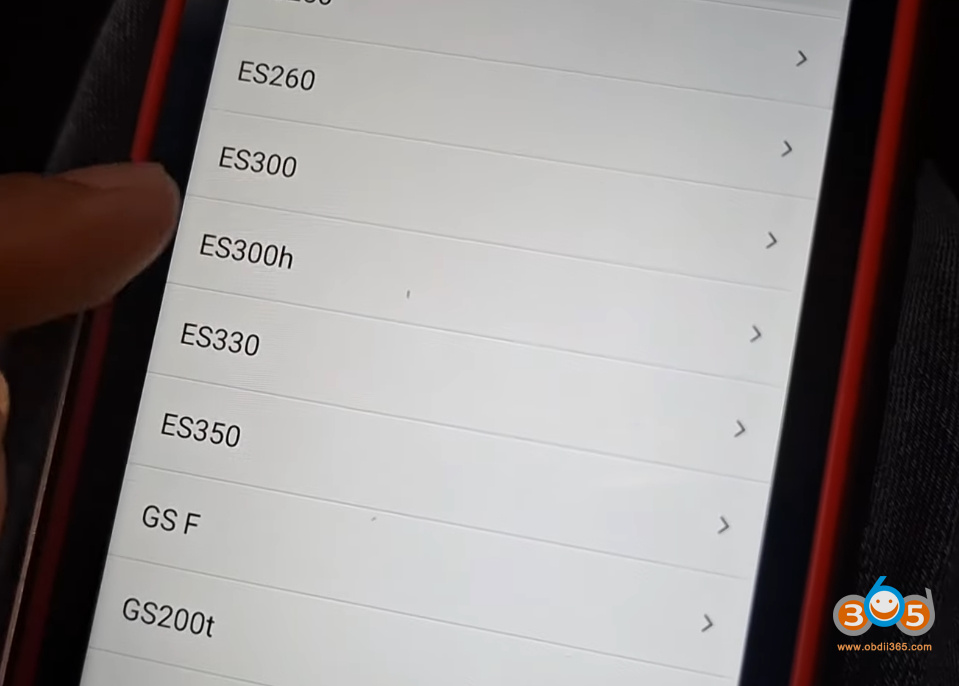 Autel Km100 Lexus Es300h 2