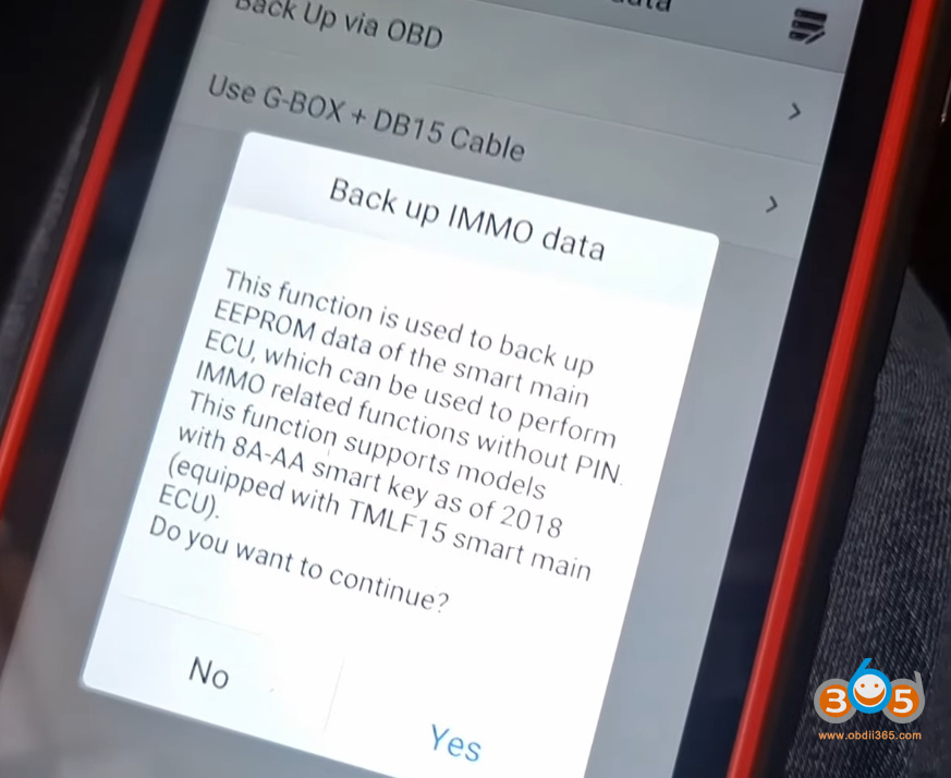 Autel Km100 Lexus Es300h 8