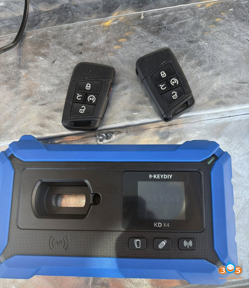Keydiy KD X4 2024 Volkswagen Tiguan 5C Key 1