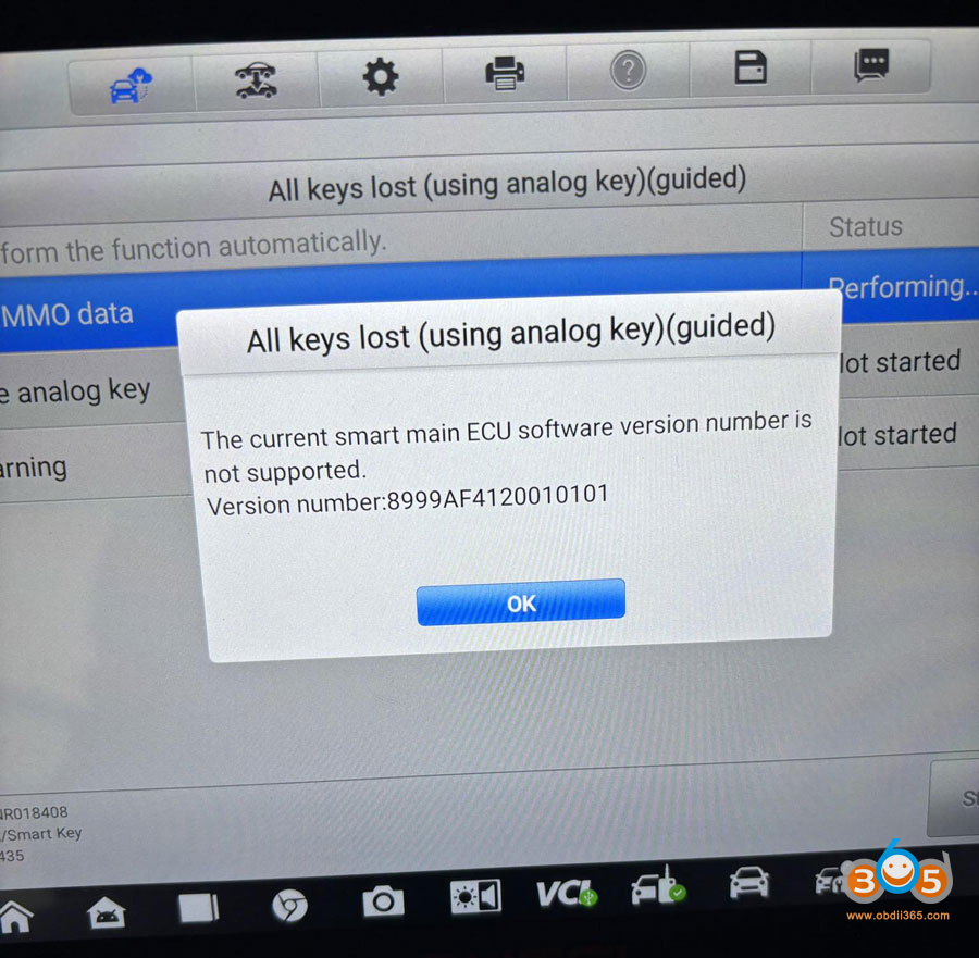 Autel Im508s Toyota Chr 2022 8a Akl 2